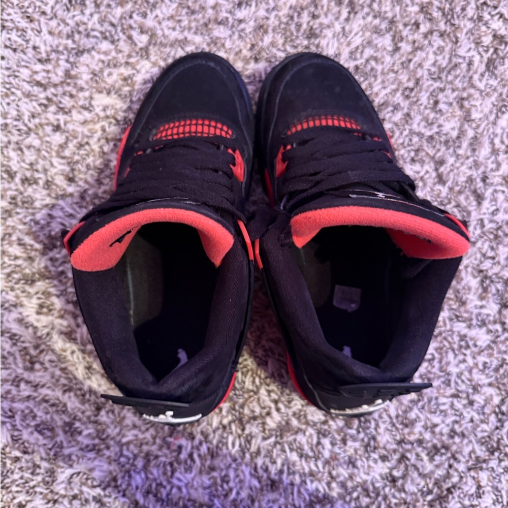 Kids Black and Red Sneakers - Picture 2 of 4